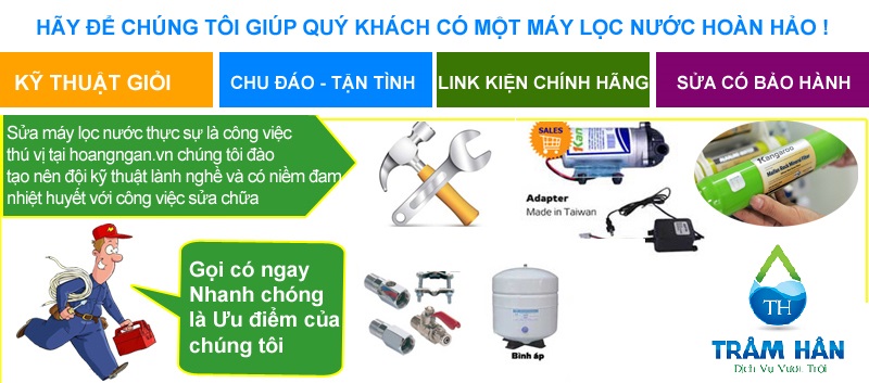 Sửa chữa máy lọc nước tại Quảng Ninh
